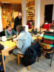 Zusammenkommen im Reparatur-Café